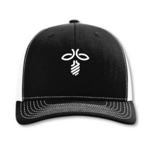 Richardson Trucker 112 - Black/White