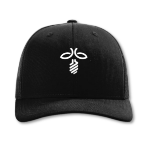 Firefly Trucker - Black Front / Black Mesh – White Firefly