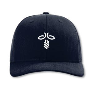 Firefly Trucker - Navy Front / Navy Mesh – White Firefly