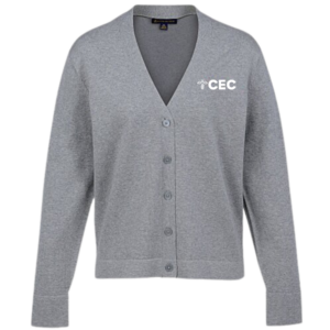 Cotton Blend Cardigan Sweater - Ladies'